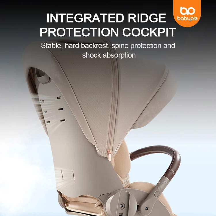 Factory Hot Sale Two Way Stroller Baby Happy Poussette With Mosquito Net