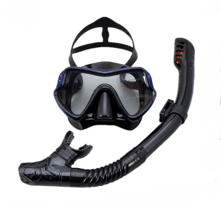 Hot Sell Water Sports Training Diving Equipment Silicone Diving Mask Snorkeling set