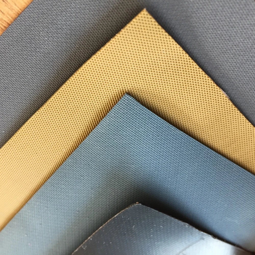 0.2-2mm Colored Glossy Rubberized Cloth Waterproof Durable Hypalon Coated Textile Fabric for Industry Boat