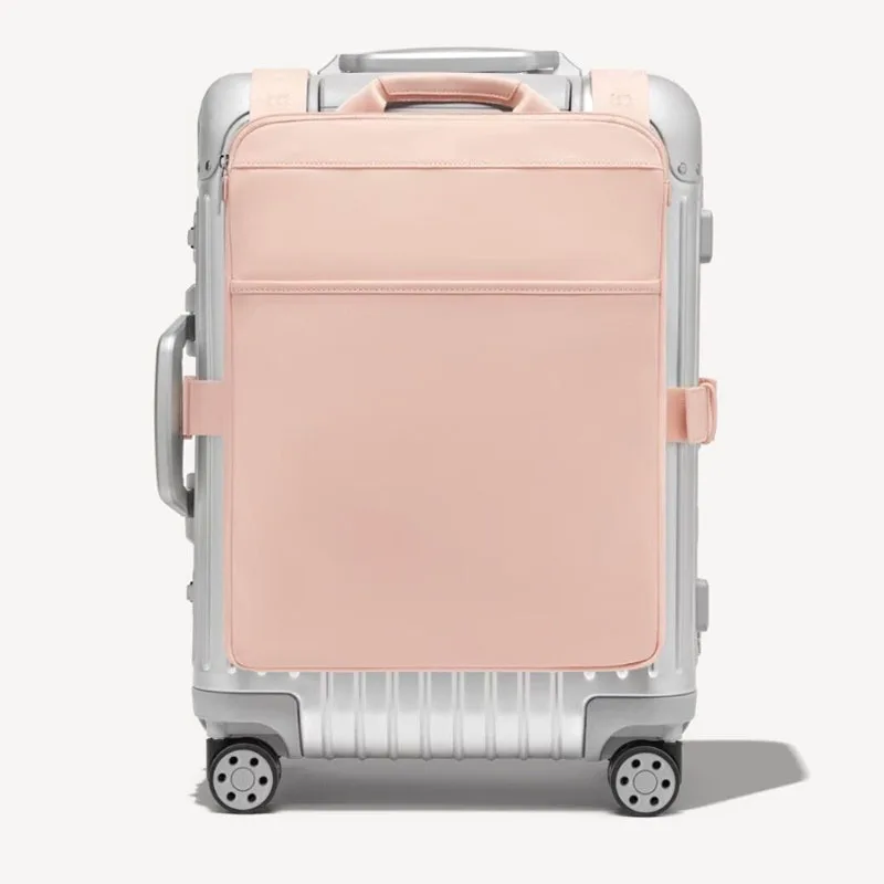 Custom Waterproof Cabin Luggage Across Bag Harness Laptop Business Women Travel Bag 2023 Pink Luxury Nylon Hanging Storage Bag
