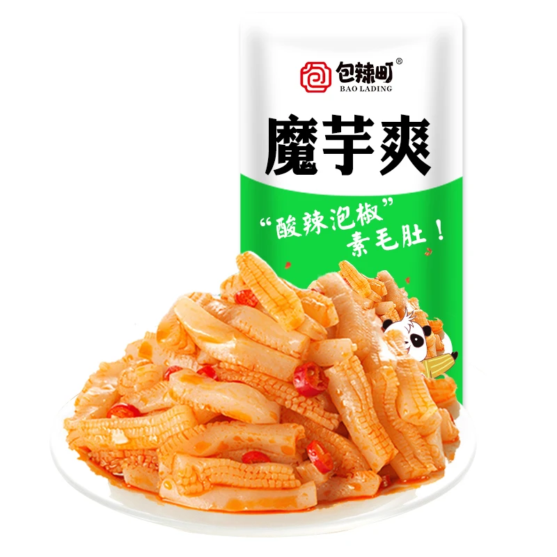 High Quality Chinese Snacks Konjac Products Konjak of Snack Food  Zero Fat Snack