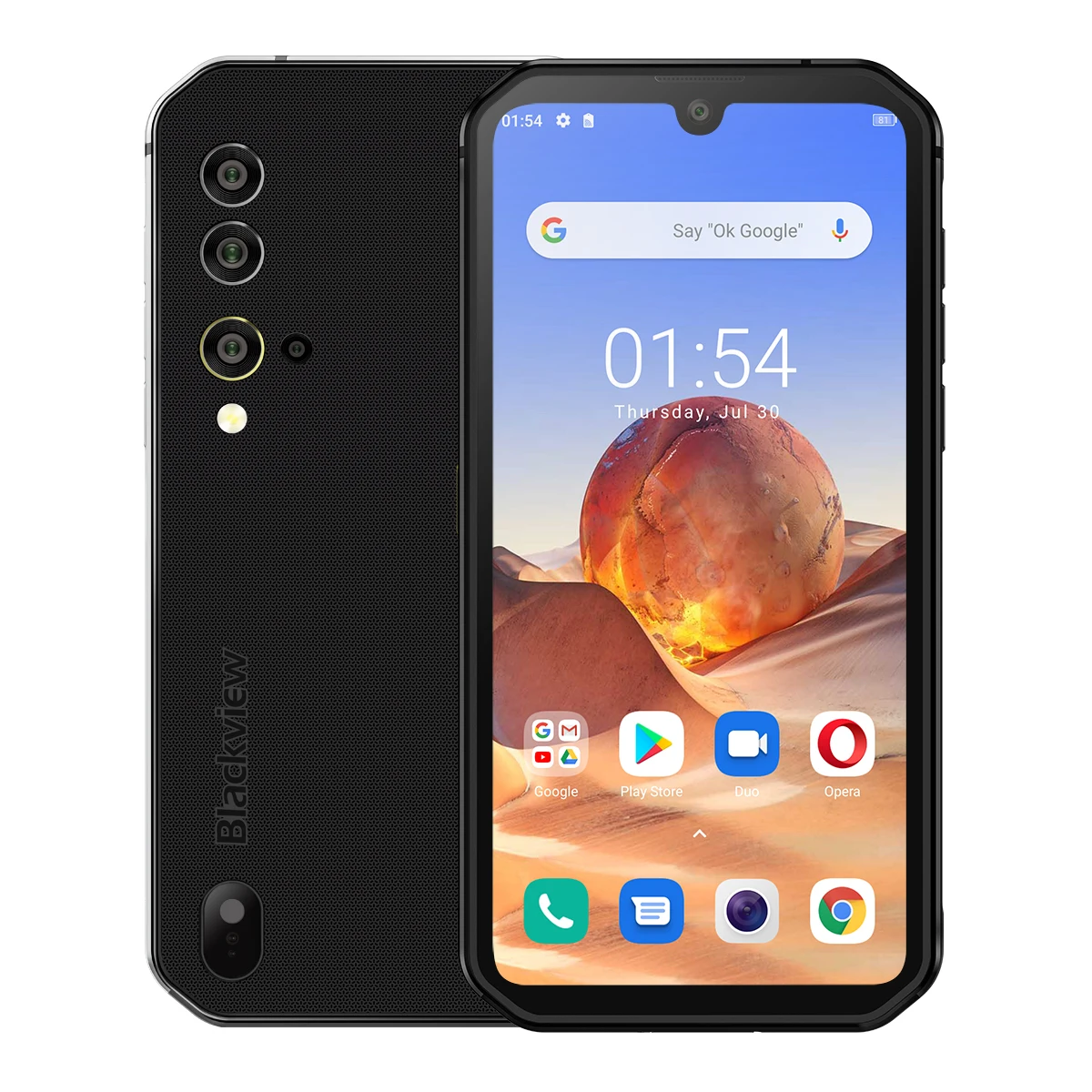 
Blackview BV9900E Helio P90 Rugged Smartphone 6GB+128GB IP68 Waterproof 4380mAh 48MP Camera NFC Android 10 Mobile Phone 