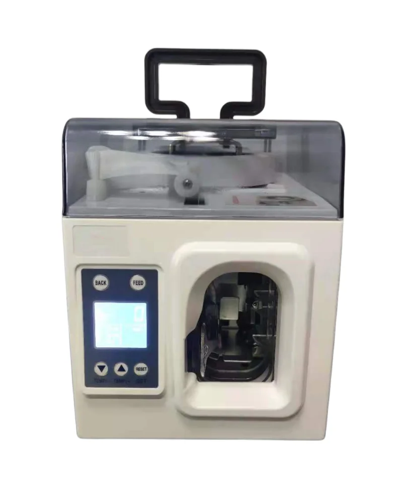 Bank use smart currency binder 20mm wide paper money bands banding machine factory price