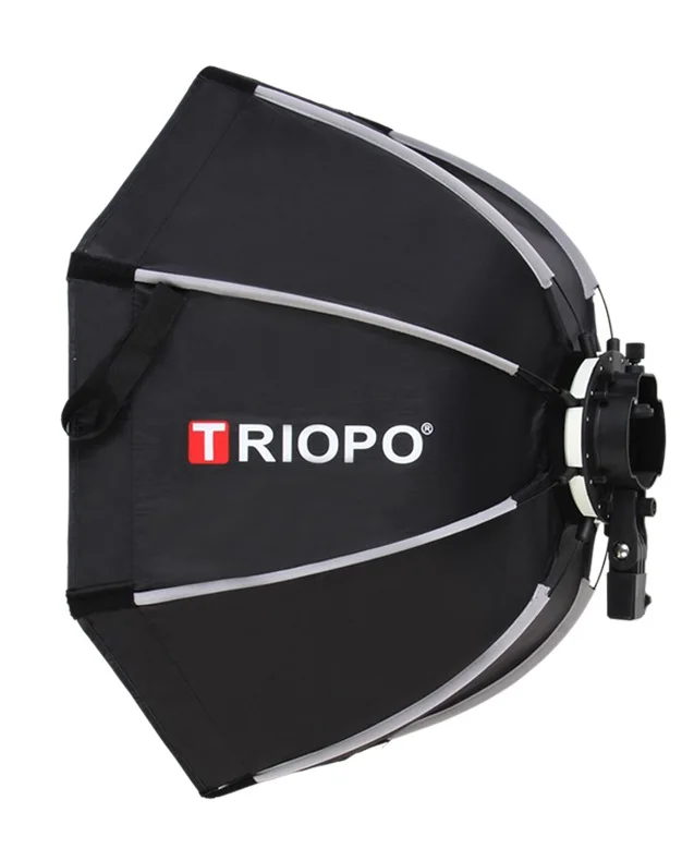 Triopo 65cm Speedlite Portable Octagon Umbrella Softbox Outdoor Flash Soft Box
