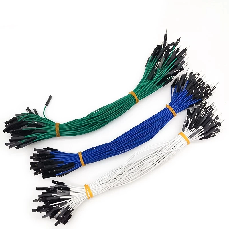 20pcs x 5color 2.54mm Female to Male Dupont Connector Jumper Cable Suitable for RC Model
