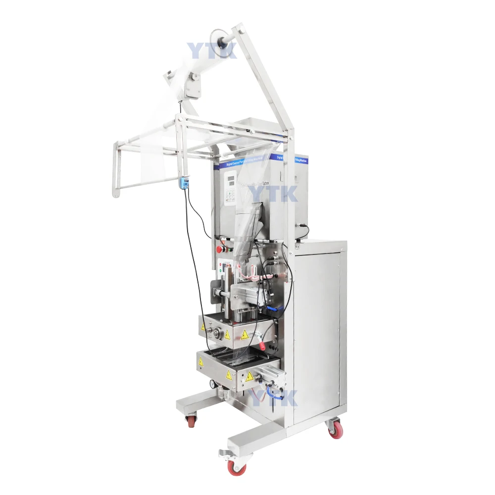 YASON YTK-ZB200F Four Side Bubble Tea Sugar Dispenser Weighing Filling Packaging Machine For Pill Food Machine Small Business