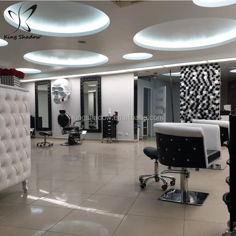 Hair Salon Furniture Set Salon Stations Hairdressing Chairs Backwash Unit Diamond Shampoo Chairs