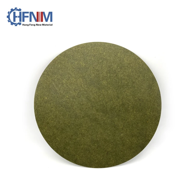 
Carbon-Fiber Enhanced Paper-Base Material Circle for Engineering machinery brake 