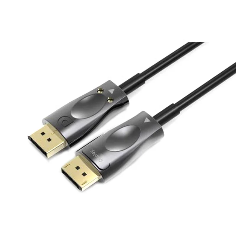 Fiber Optical Cable  Electronic LTD 8K Gold plated metal case 1.5m TO 30m HDCP 4K 3D HDR Active Optical Fiber HD-MI cable