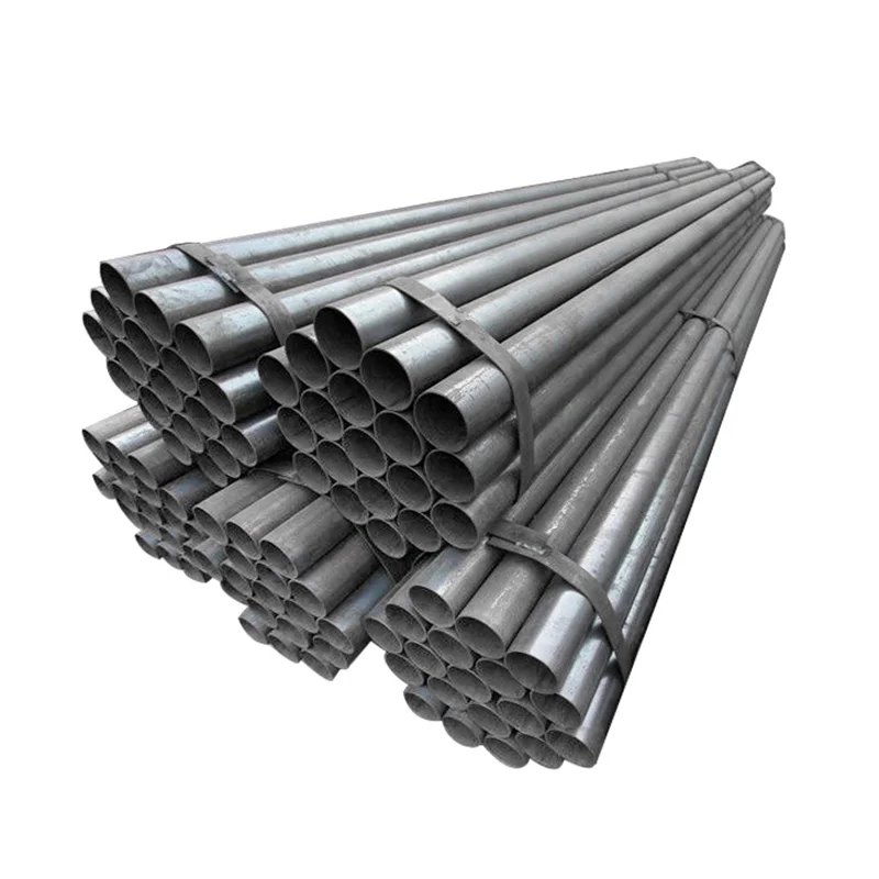 Black Painted Surface Hot Selling ANSI Standard Cold Rolled ERW Steel Pipe For Household