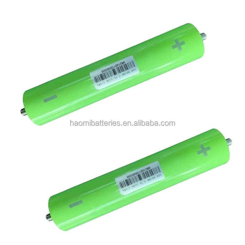 Deep Cycle 60280 Cylindrical Lifepo4 Batteries 3.2V 60Ah Electric Bicycle Battery Cell
