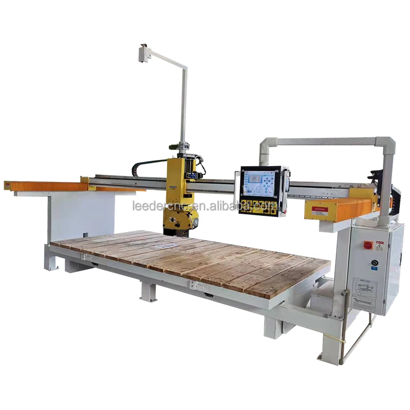 LEEDER CNC Stone Cutting Machine Kitchen Granite Cnc Router Saw Cnc Saw Stone