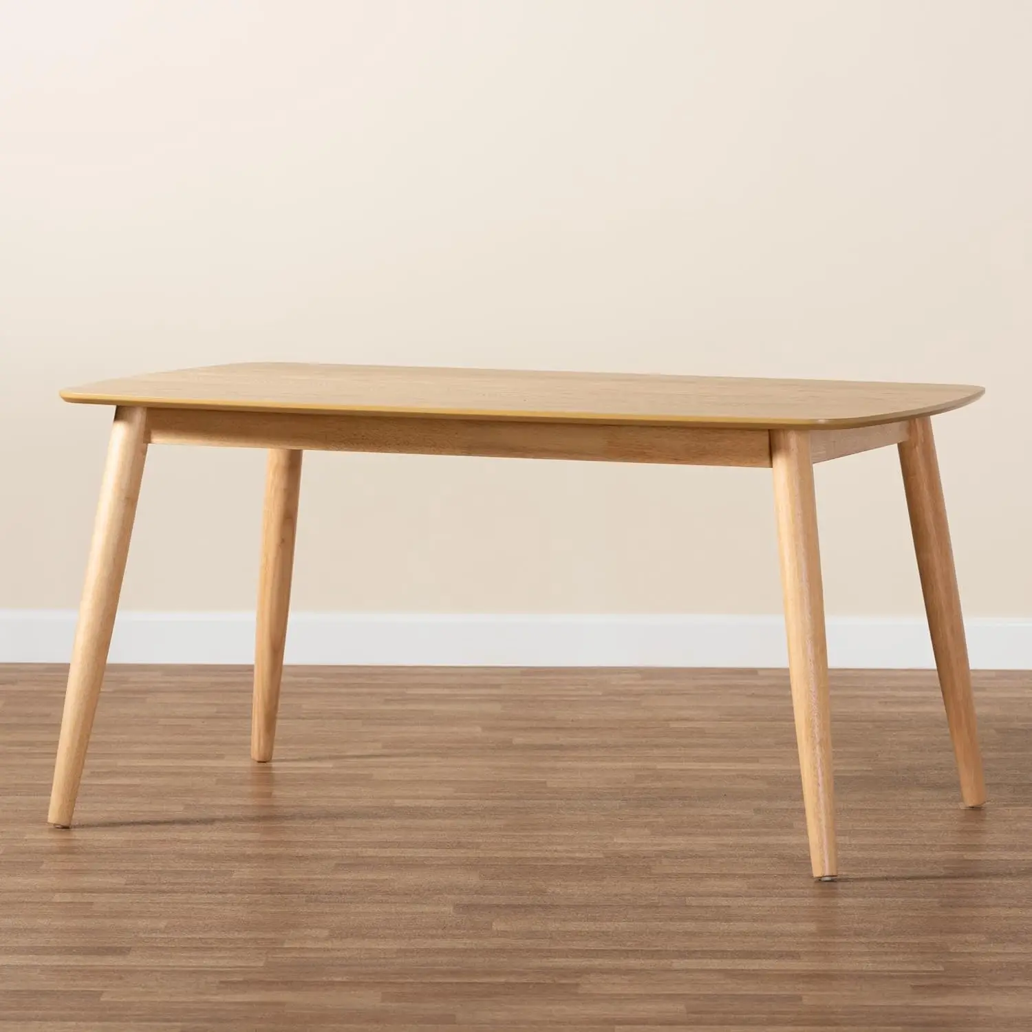 JIAMUJIA - Wooden Dining Table set - Simple and Attractive Style for Home Kitchen or Dining Room - Sturdy Wooden Construction