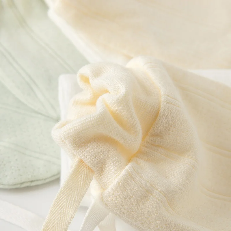 Варежки для новорожденных из муслина с защитой от царапин BUK-Four Seasons