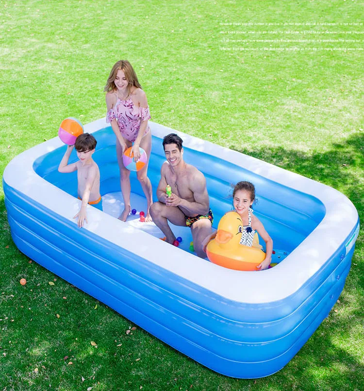 
110cm High Quality delicate PVC Inflatable Adult children Plastic Swimming Pool In Stock, Enjoy The Swimming Pool Spa 