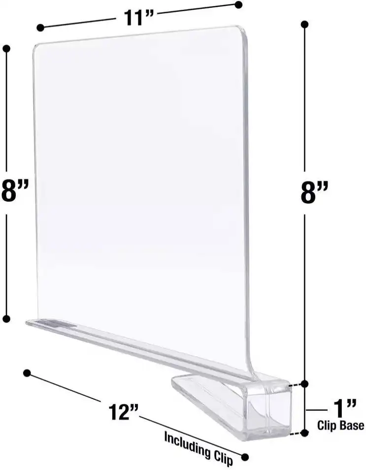 Closets Separators Organizers, Plastic Shelves, Base Kitchen Cabinets Storage Clear Acrylic Closet Shelf Dividers