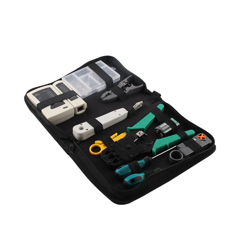 MT-8483 combo Professional Network Computer Maintenance Repair CAT7 CAT6 STP UTP crimping striper cable test Tool Kit