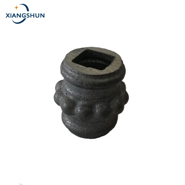 Cast Iron Tube Studs for Baluster decoration Fence wrought iron collars