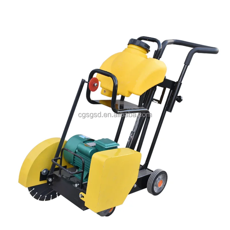 High effective Concrete cutter 8cm cutting depth durable with Honda Loncin engine Handhold Asphalt Concrete floor saw