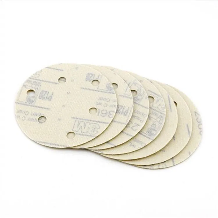 
Hookit Sandpaper 236U Grit P80 P100 P120 P150 P180 P220 P240 P320 P400 P500 Abrasive Grinding Disc Polishing 