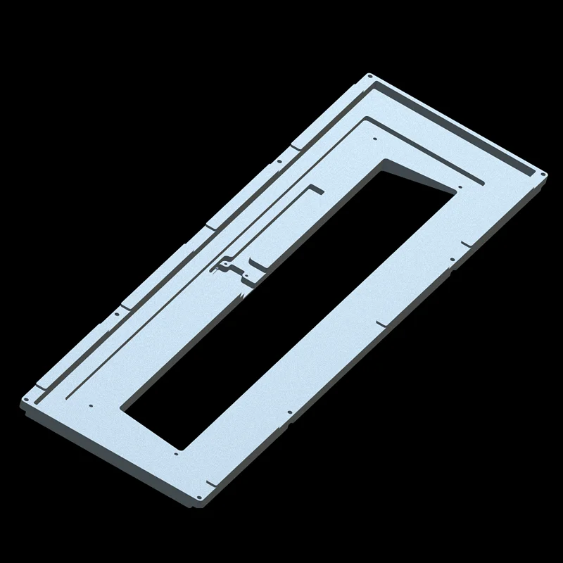 Custom Compact Programmable Aluminum case mechanic keyboard Hot Swap Switch Aluminum keyboard cnc custom