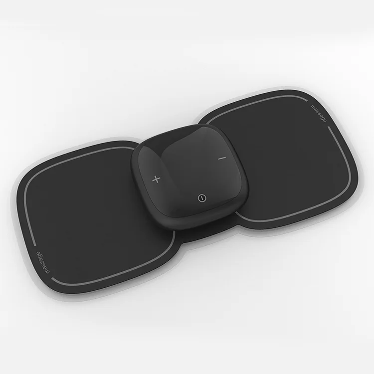 EMS Masajeador de Cuello Electrico Mujeres Massaging Weighted Heating New Pulse Massager Medical Electrode Pads Machine Bipolar