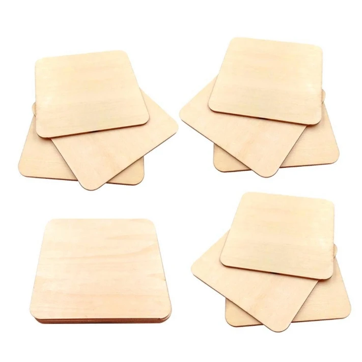 stone and wood coasters Wooden Luxury Coasters Multiuse Board Plate stone coasters