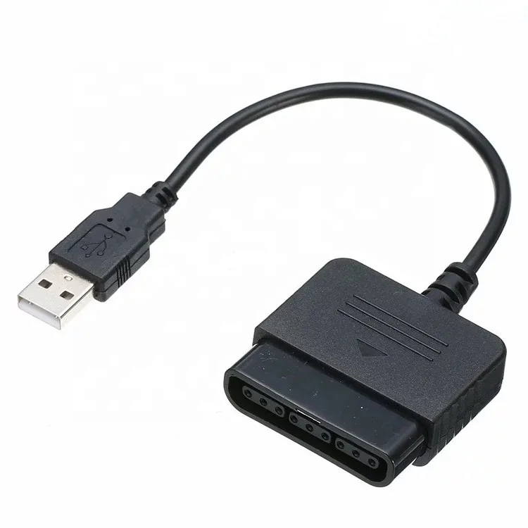 USB контроллер адаптер конвертер кабель Шнур для Sony PS2 PS3 к ПК кабель для ps3