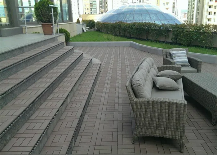 Hot Sale Outdoor WPC Laminate Flooring Swimming Pool Wooden Decking