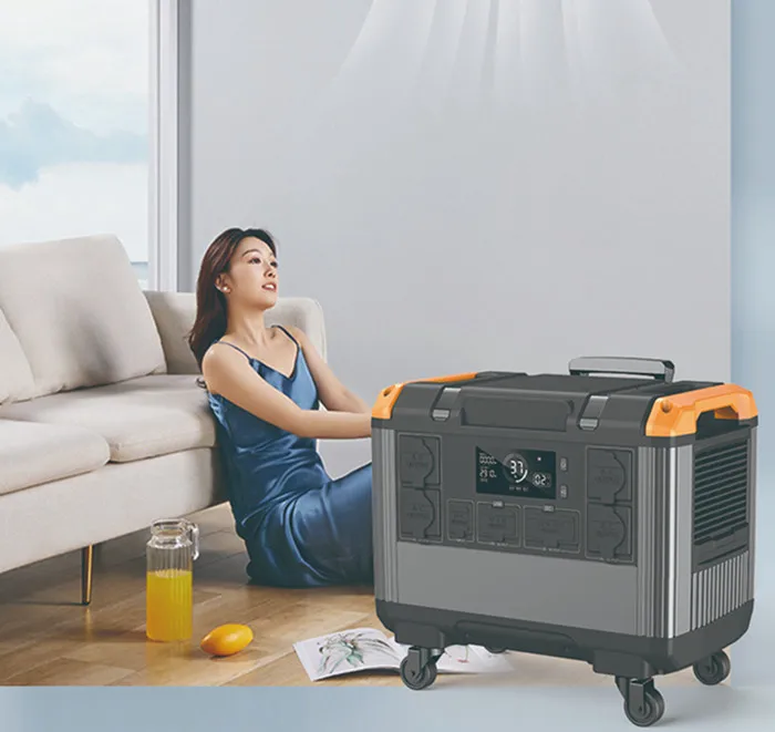 3000w Solar Power System Power Banks Supplies Fast Charging Outdoor Portable Power Station EV Charger Energy Storage Battery