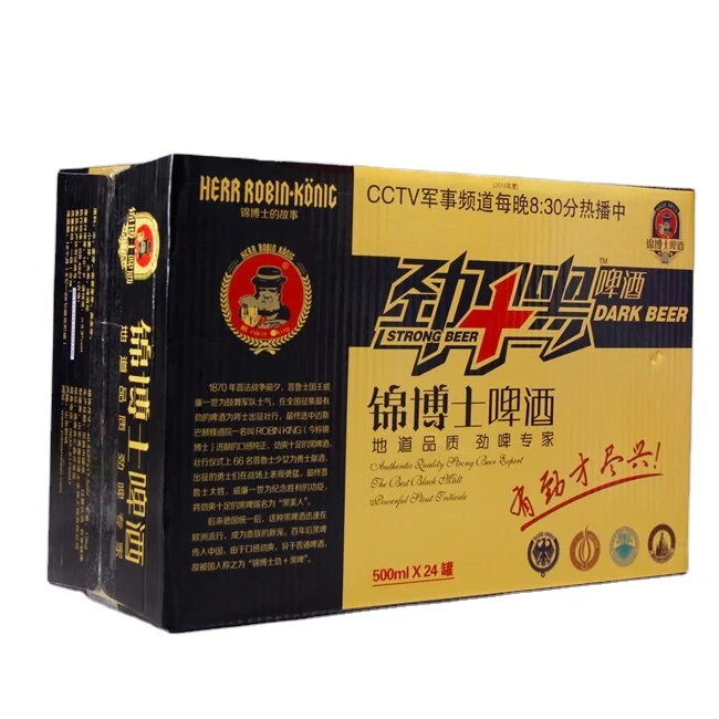 24*500ml 330ml canned OEM Warney Berg Extra Strong Bohemian beer 8.0% VOL. ALC. Germany Beer Flavor craft stout malt beer