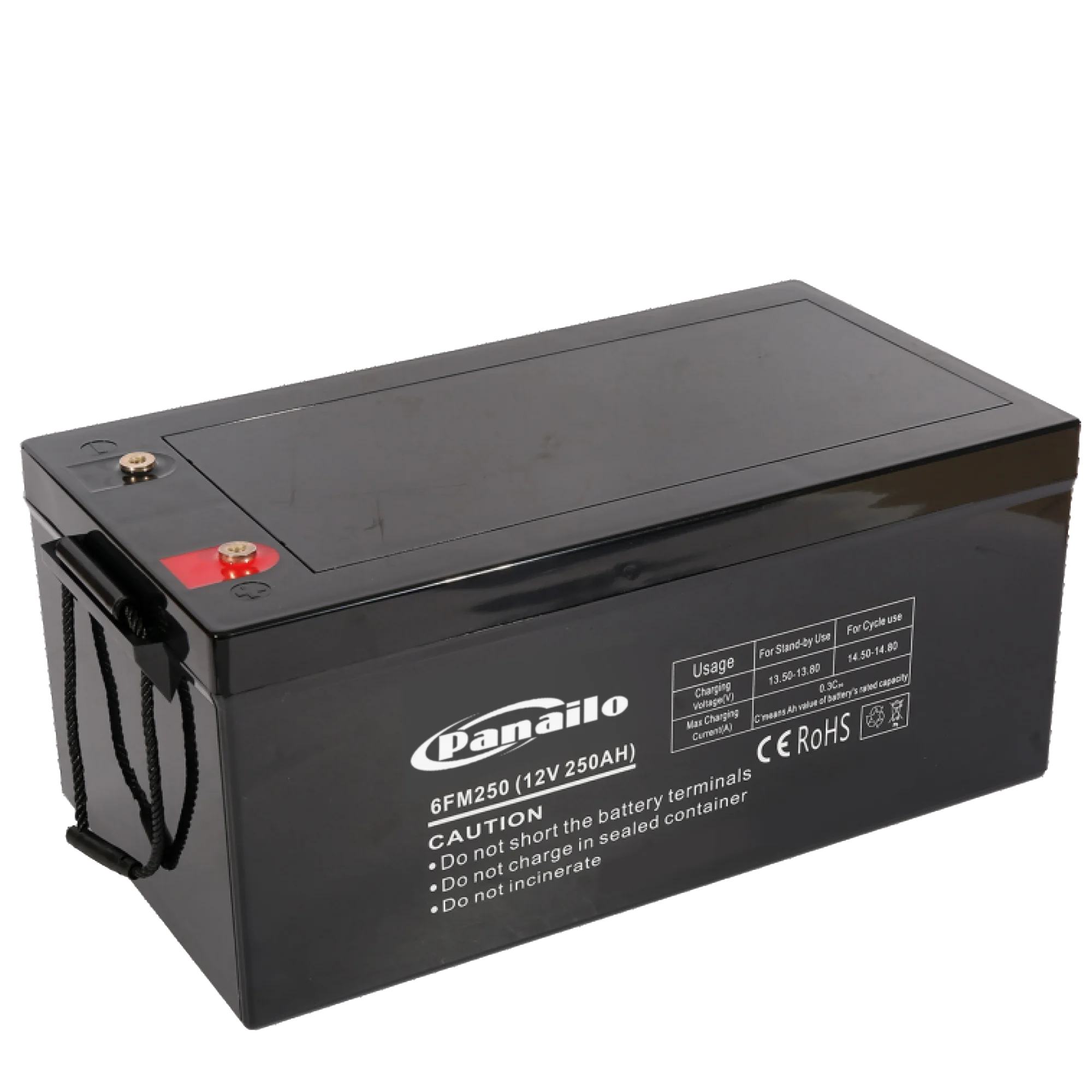 Maintenance Free Gel Battery 12v 250ah Vrla Ups Solar Gel 12v Lead-acid Battery Long Life Battery