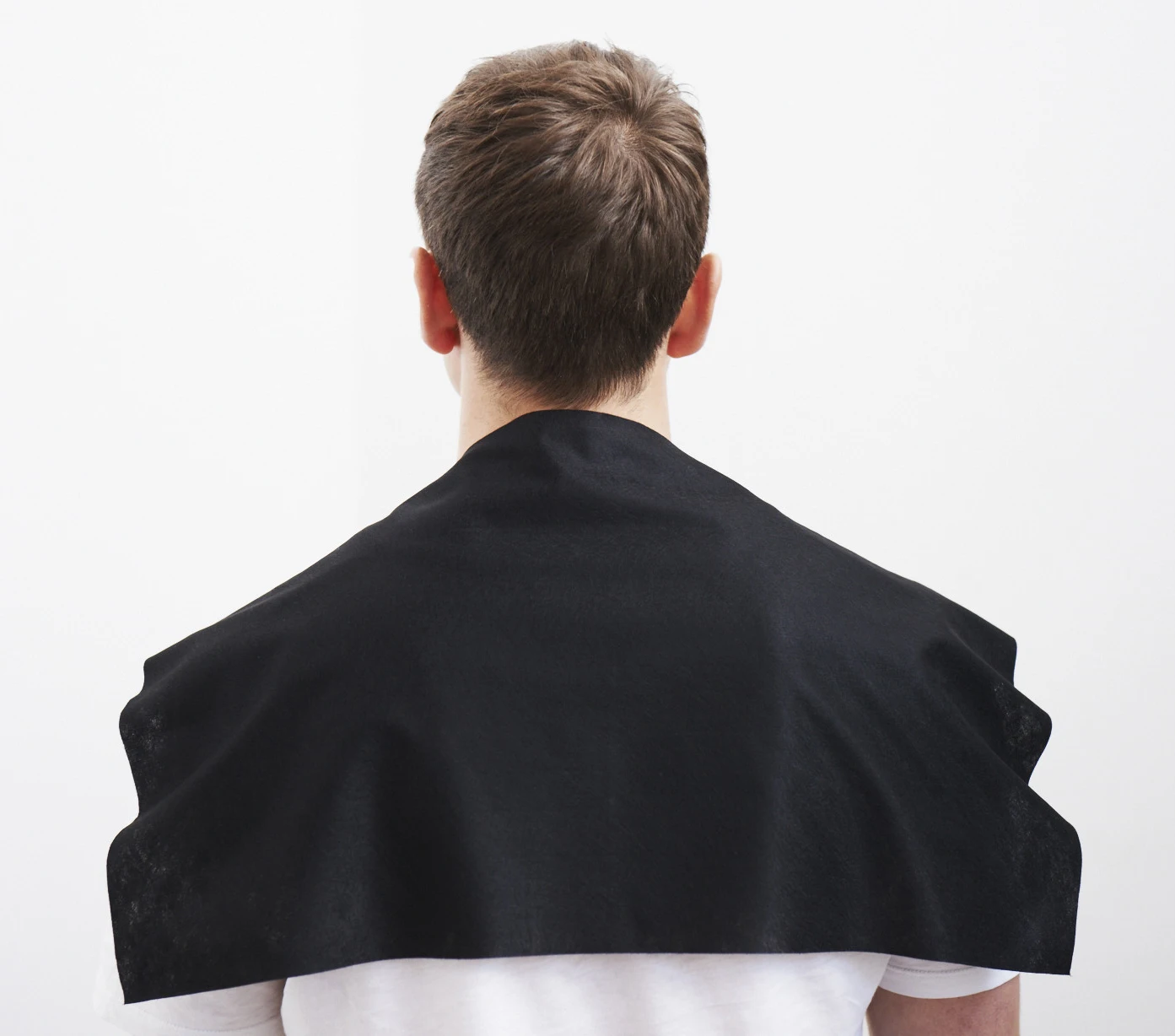 Custom Logo Super Absorbent 100% Cotton Black Bleach Proof Hair Salon Towel