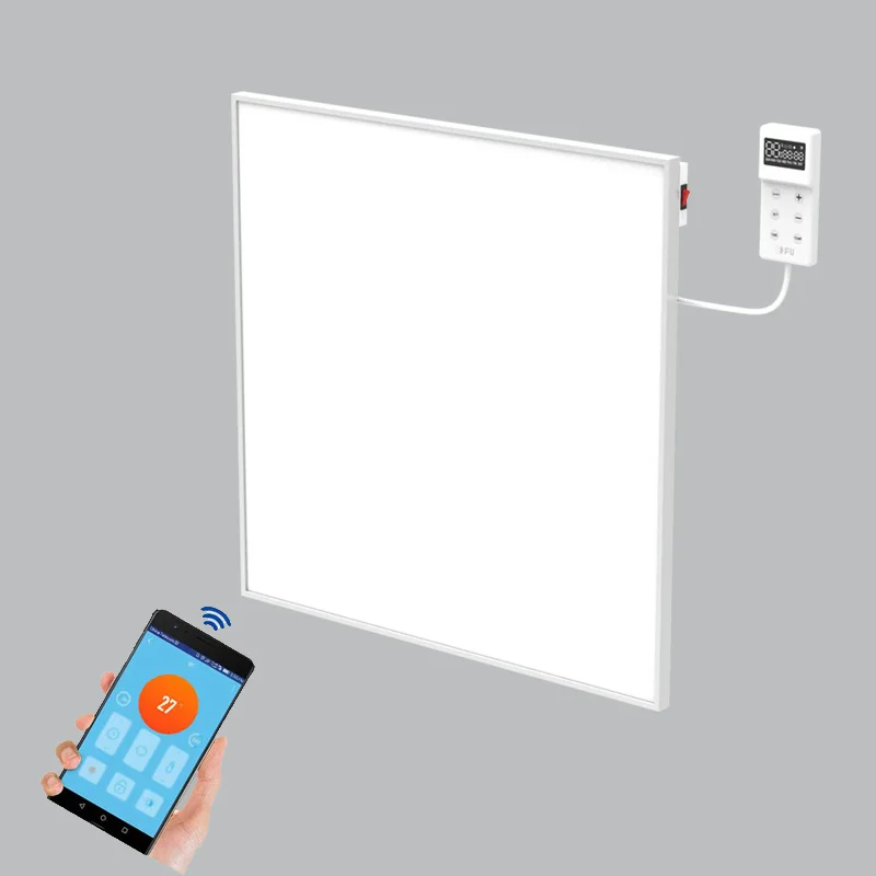 600W Bathroom New ERP Carbon Crystal Wall Far Infrared Carbon Heating Heater Panel