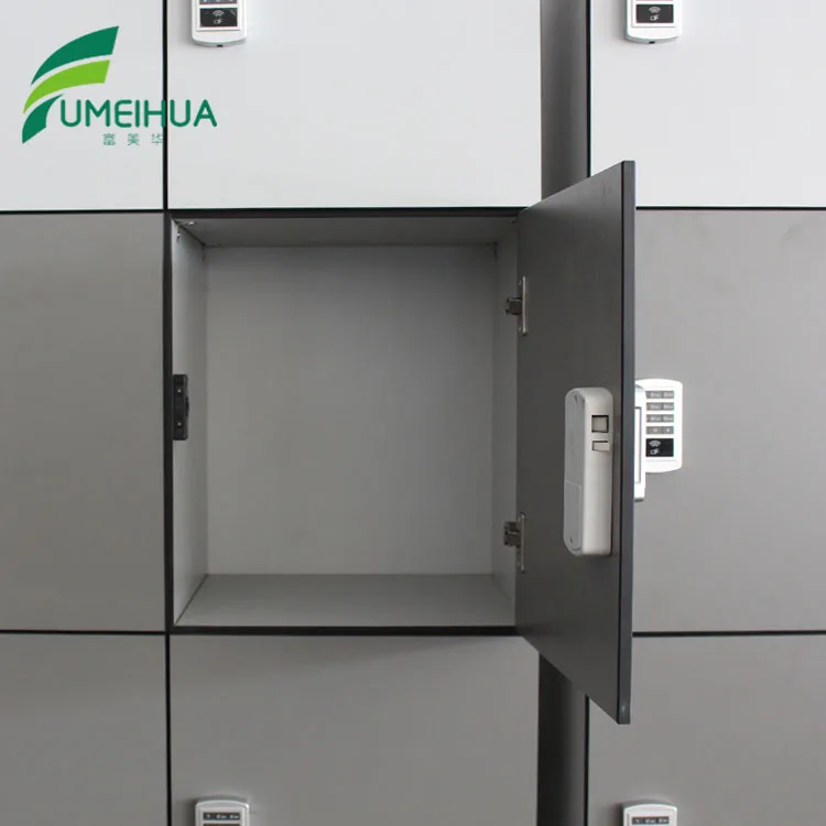 Commercial furniture Single mudroom locker cabinet One tier stadium wood locker hasp padlock system employees locker