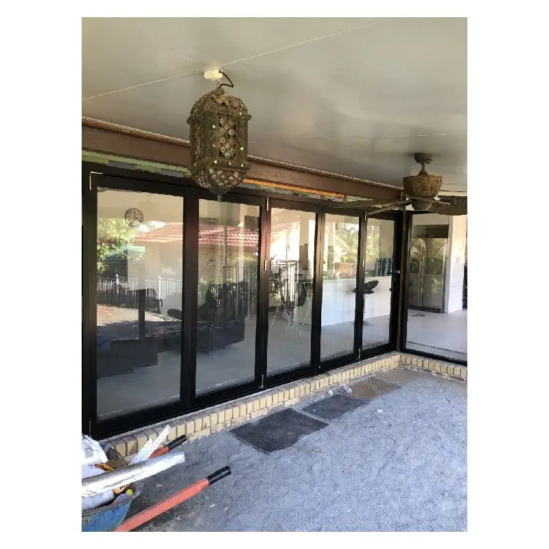 ACE Aluminum Profile Sliding Doors Bronze Aluminum Sliding Glass Doors Aluminum Profiles for Automatic Sliding Door