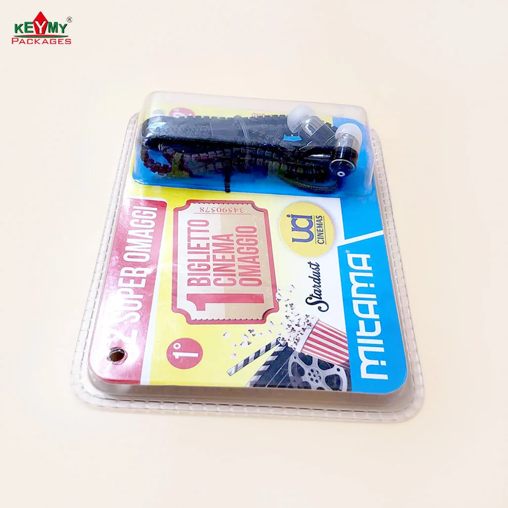 charger Blister packaging  phone cables charger packaging  with Paper