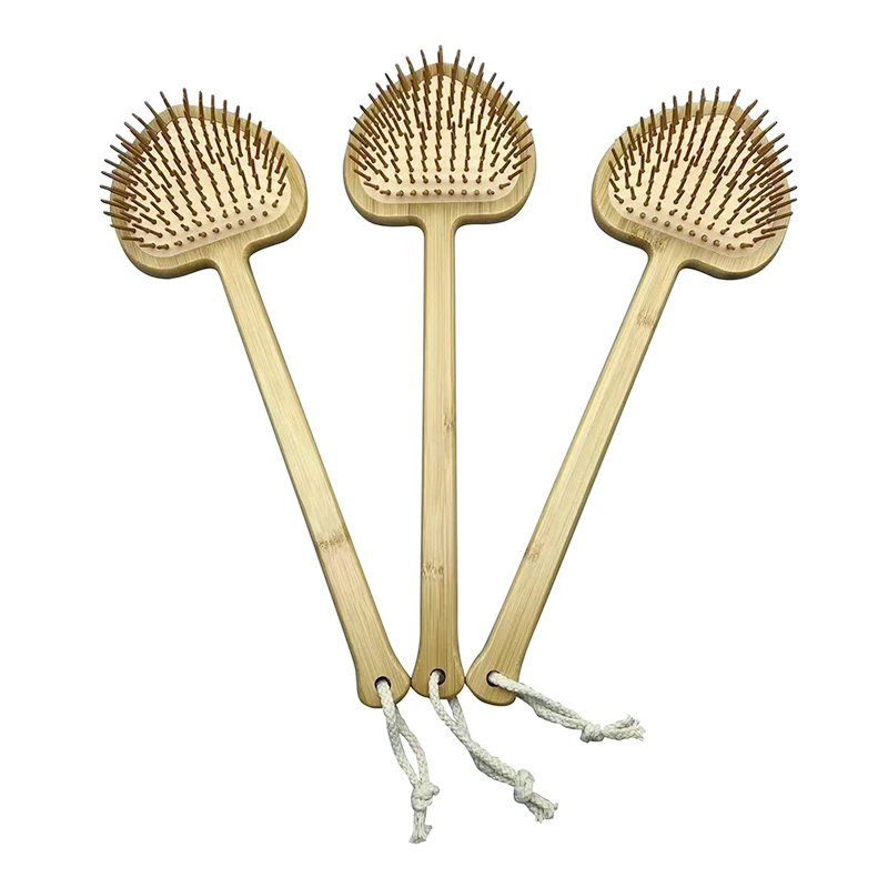 Wholesale Wood Back Scratchers Extendable Scratch Bamboo Body Massage Tool with Body Stick Roller