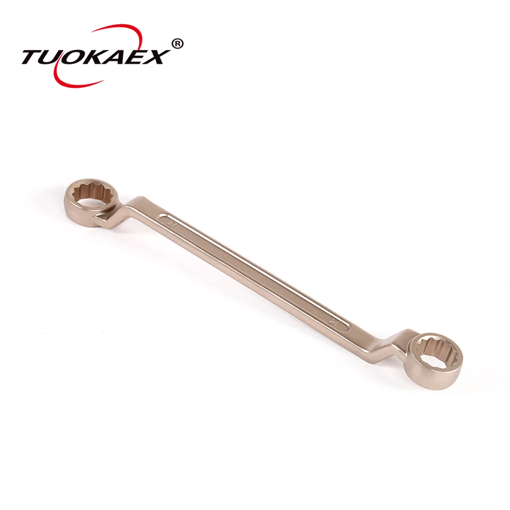 Explosion-Proof Dual-Purpose Wrench Kit Non-Sparking Tool Aluminum Bronze Pure Copper Machine Repair Ring spanner 6*7-60*70mm
