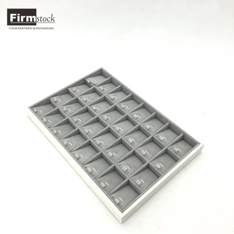 Jewelry Display Card Cabinet for Earring Stud Presentation Tray in Store Jewelry Display Stand