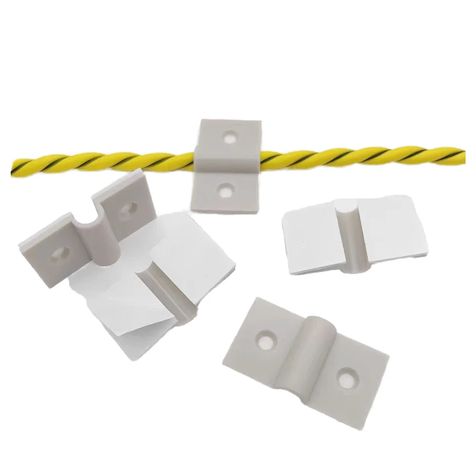 Water Leak Detection Cable Fixing Clip  with Ground Sticker Electric Wire Adhesive for Fixing Leak Sensing Cable Alarm Systems