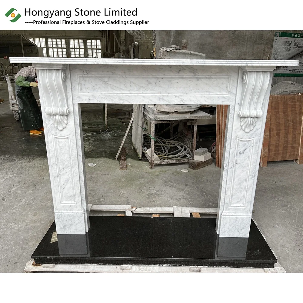 The Natural White Italian Bianca Carrara Calacatta Marble Victorian Classic Nuffield Kingston Fireplace Surrounds