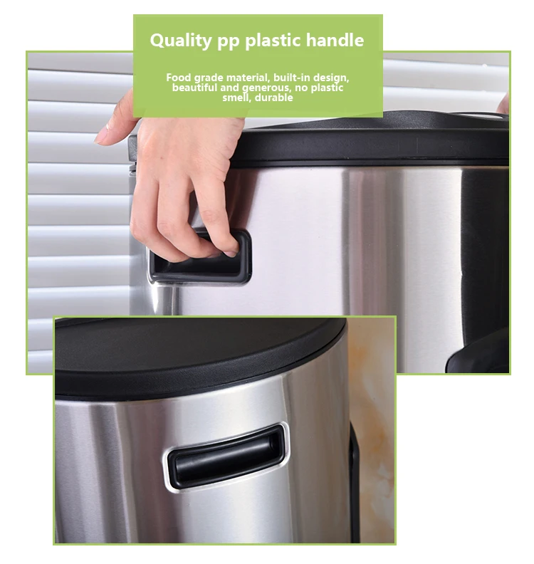 Household Rice Bucket Storage Box Moisture-Proof Metering Cylinder Automatic Grain Rice Storage Tank Cereal Dispenser