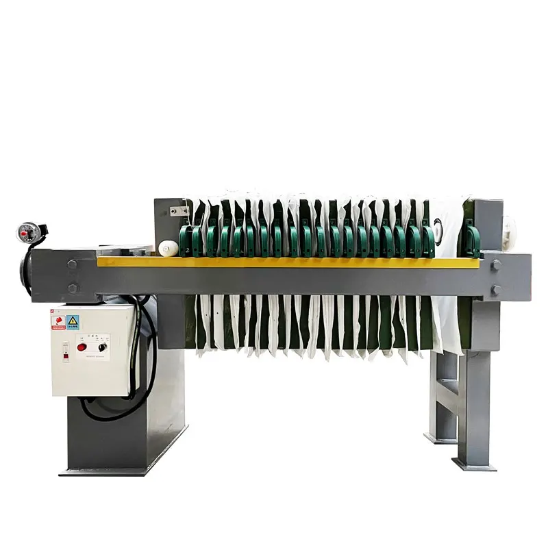 Wastewater treatment equipment sludge filter machine frame filter press machine plate and frame filter press