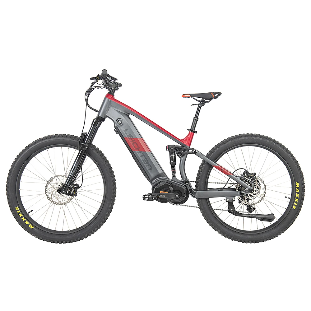 High Power Bafang electric bike 500W-1000W MID motor full suspension bike electric mountain ebike