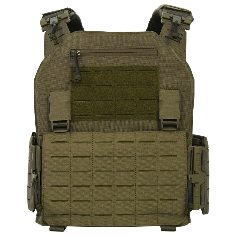 GAF Lightweight Webbing Molle Chaleco Tactico 1000D Nylon Black Tactical Vest Plate Carrier