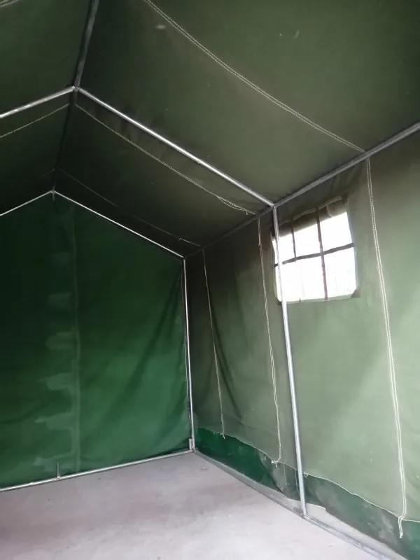 Olive green waterproof canvas made Rain-proof waterproof windproof cold proof heavy duty canvas tent olive green color canvas ou