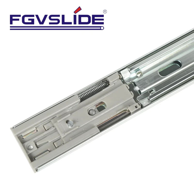 Fgvslide 51mm ball bearing soft close tool box drawer slide rail heavy duty drawer slide rail