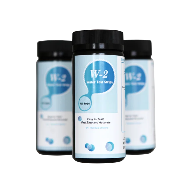Factory limited price Nitrate hardness ph iron W-2 water test strips