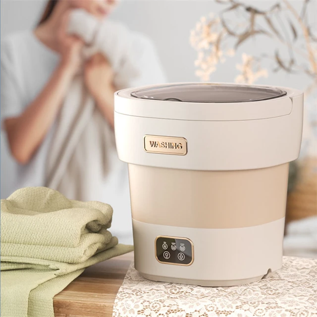 Automatic 12L Portable Self-Service Mini Washing Machine Semi-Automatic Portable Washing Machine with Electric Power Source